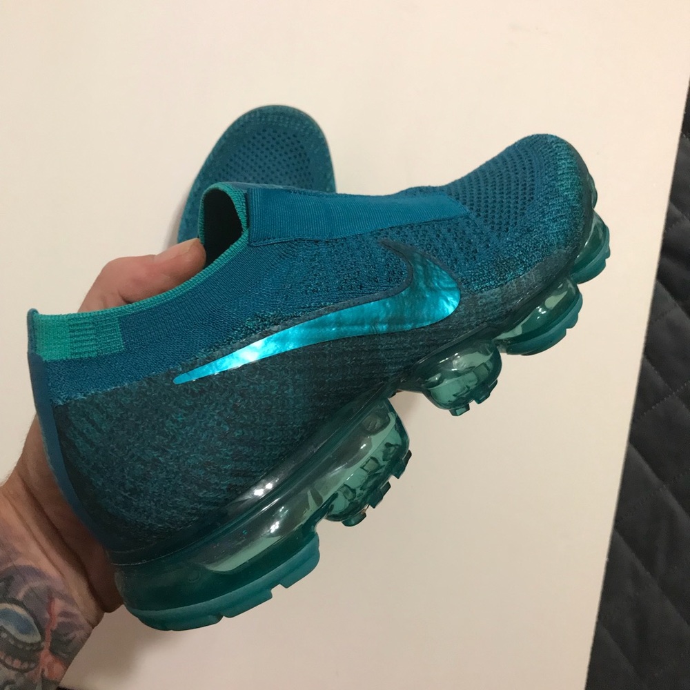 Custom Nike Vapormax ID MOC 2 LACELESS Wore 1 HR